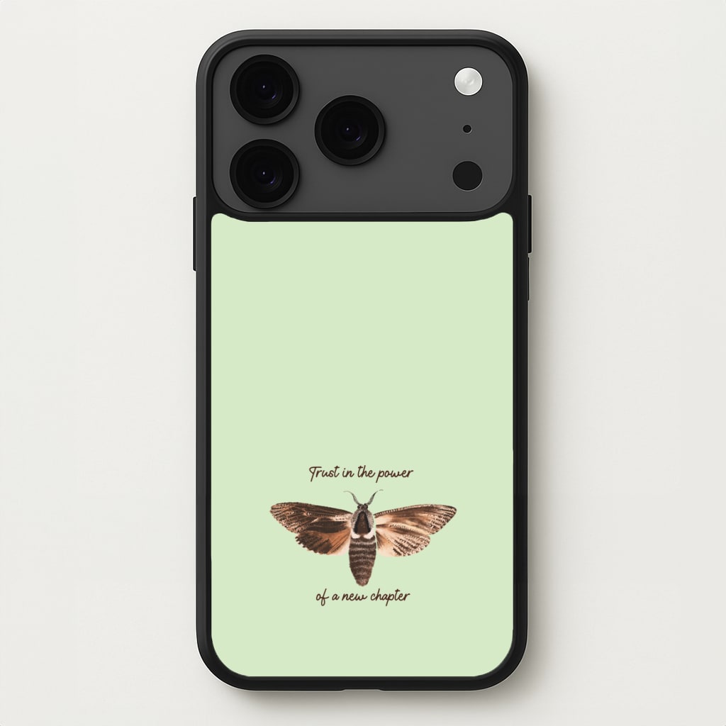 Trust In The Power Of A New Chapter Phone Case for iPhone 17 Pro