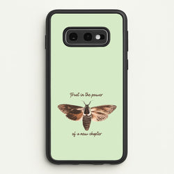 Trust In The Power Of A New Chapter  - Patterns Phone Case for Galaxy S10e