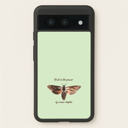 Trust In The Power Of A New Chapter  - Patterns Phone Case for Google Pixel 8a