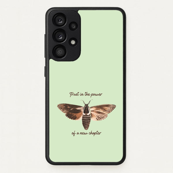 Trust In The Power Of A New Chapter  - Patterns Phone Case for Galaxy A33