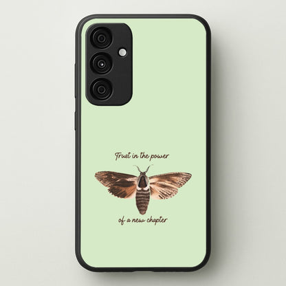 Trust In The Power Of A New Chapter  - Patterns Phone Case for Galaxy A35