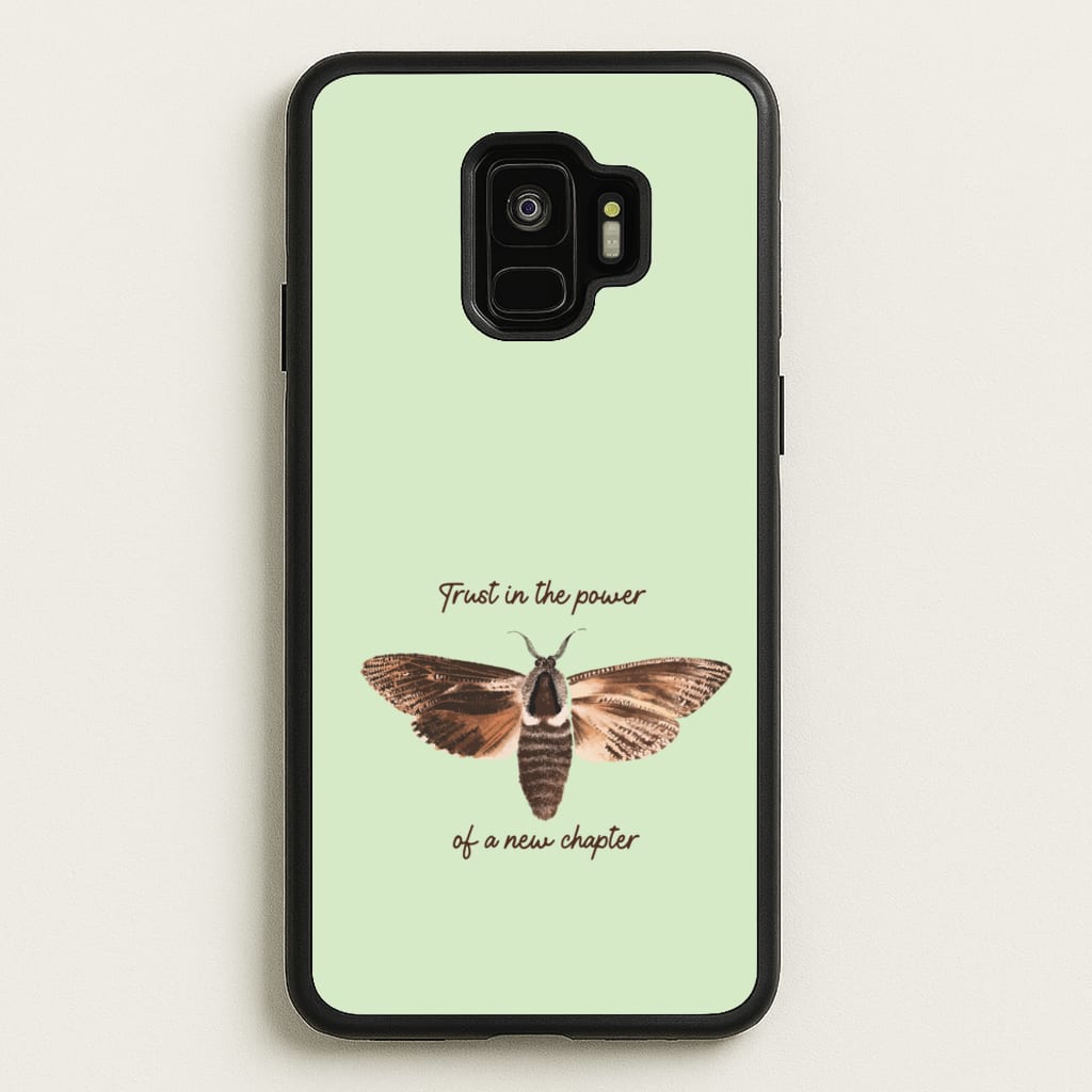 Trust In The Power Of A New Chapter  - Patterns Phone Case for Galaxy S9