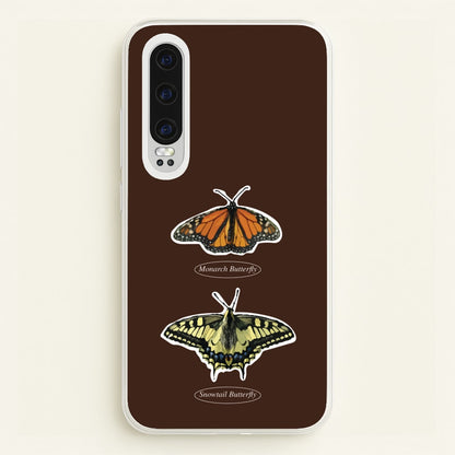 Butterfly Species Collage  - Patterns Phone Case for Huawei P30