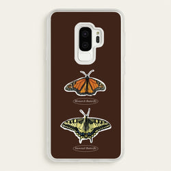 Butterfly Species Collage  - Patterns Phone Case for Galaxy S9 Plus