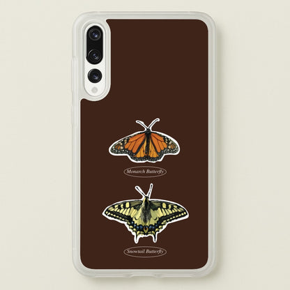 Butterfly Species Collage  - Patterns Phone Case for Huawei P20 Pro