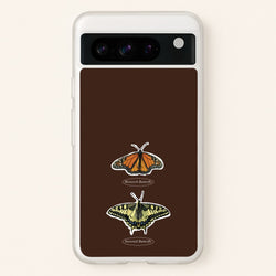 Butterfly Species Collage  - Patterns Phone Case for Google Pixel 8 Pro