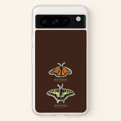 Butterfly Species Collage  - Patterns Phone Case for Google Pixel 8 Pro