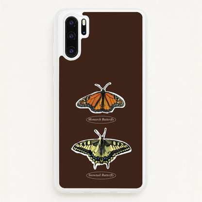 Butterfly Species Collage  - Patterns Phone Case for Huawei P30 Pro