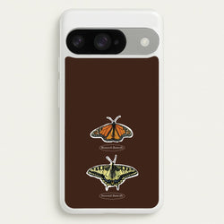 Butterfly Species Collage Phone Case for Google Pixel 10 / 10 Pro