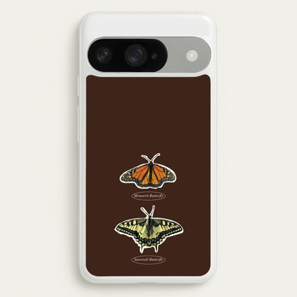 Butterfly Species Collage Phone Case for Google Pixel 10 / 10 Pro
