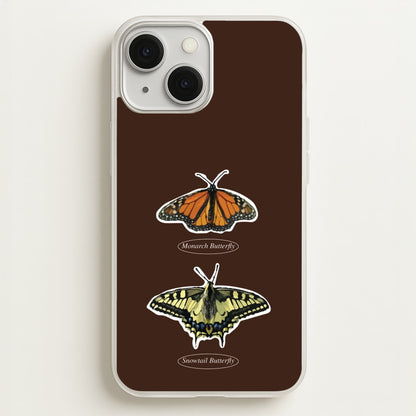 Butterfly Species Collage  - Patterns Phone Case for iPhone 13