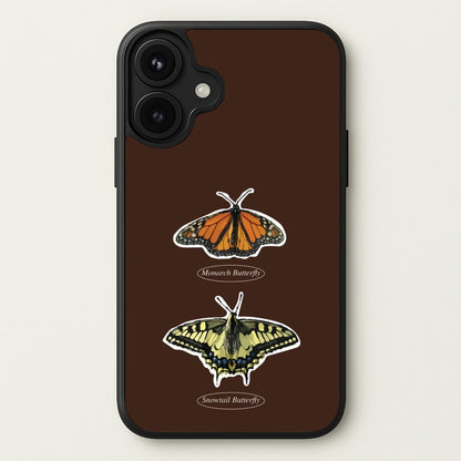 Butterfly Species Collage Phone Case for iPhone 17