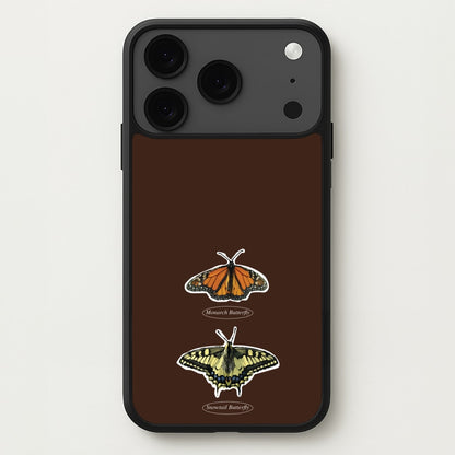 Butterfly Species Collage Phone Case for iPhone 17 Pro Max