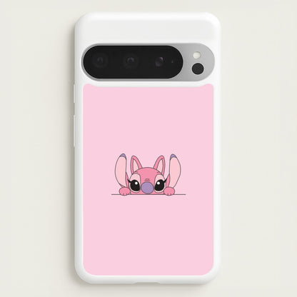 Angel Leaning - Pink Alien  - Angel Stitch Phone Case for Google Pixel 9 Pro XL