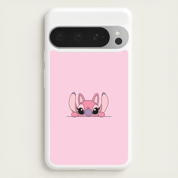 Angel Leaning - Pink Alien  - Angel Stitch Phone Case for Google Pixel 9 Pro XL