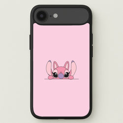 Angel Leaning - Pink Alien Phone Case for iPhone 17 Air
