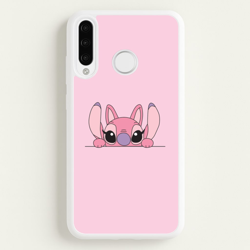 Angel Leaning - Pink Alien  - Angel Stitch Phone Case for Huawei P30 Pro
