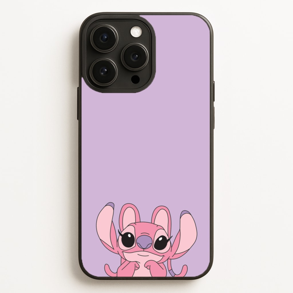 Gazing - Pink Alien Phone Case