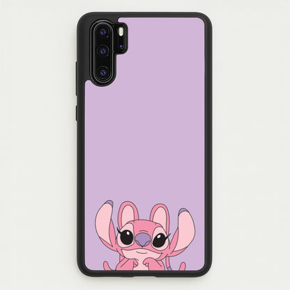 Gazing - Pink Alien  - Angel Stitch Phone Case for Huawei P30 Pro
