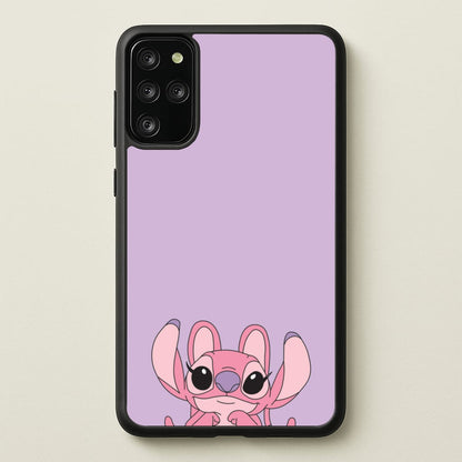 Gazing - Pink Alien  - Angel Stitch Phone Case for Galaxy S20 Plus