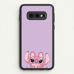 Gazing - Pink Alien  - Angel Stitch Phone Case for Galaxy S10e