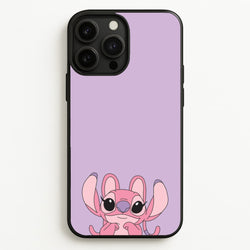 Gazing - Pink Alien  - Angel Stitch Phone Case for iPhone 13 Pro Max