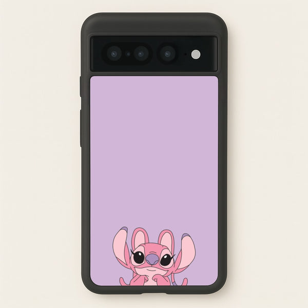 Gazing - Pink Alien  - Angel Stitch Phone Case for Google Pixel 7 Pro