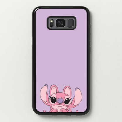 Gazing - Pink Alien  - Angel Stitch Phone Case for Galaxy S8 Plus