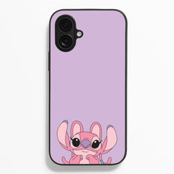 Gazing - Pink Alien  - Angel Stitch Phone Case for iPhone 16 Plus