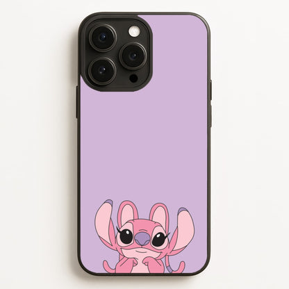 Gazing - Pink Alien  - Angel Stitch Phone Case for iPhone 12 Pro Max