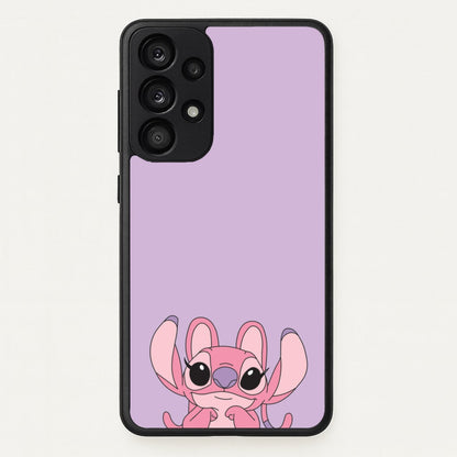 Gazing - Pink Alien  - Angel Stitch Phone Case for Galaxy A33