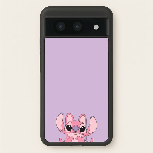 Gazing - Pink Alien  - Angel Stitch Phone Case for Google Pixel 8a