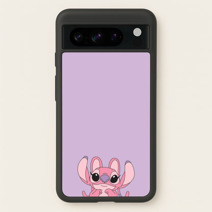 Gazing - Pink Alien  - Angel Stitch Phone Case for Google Pixel 8 Pro