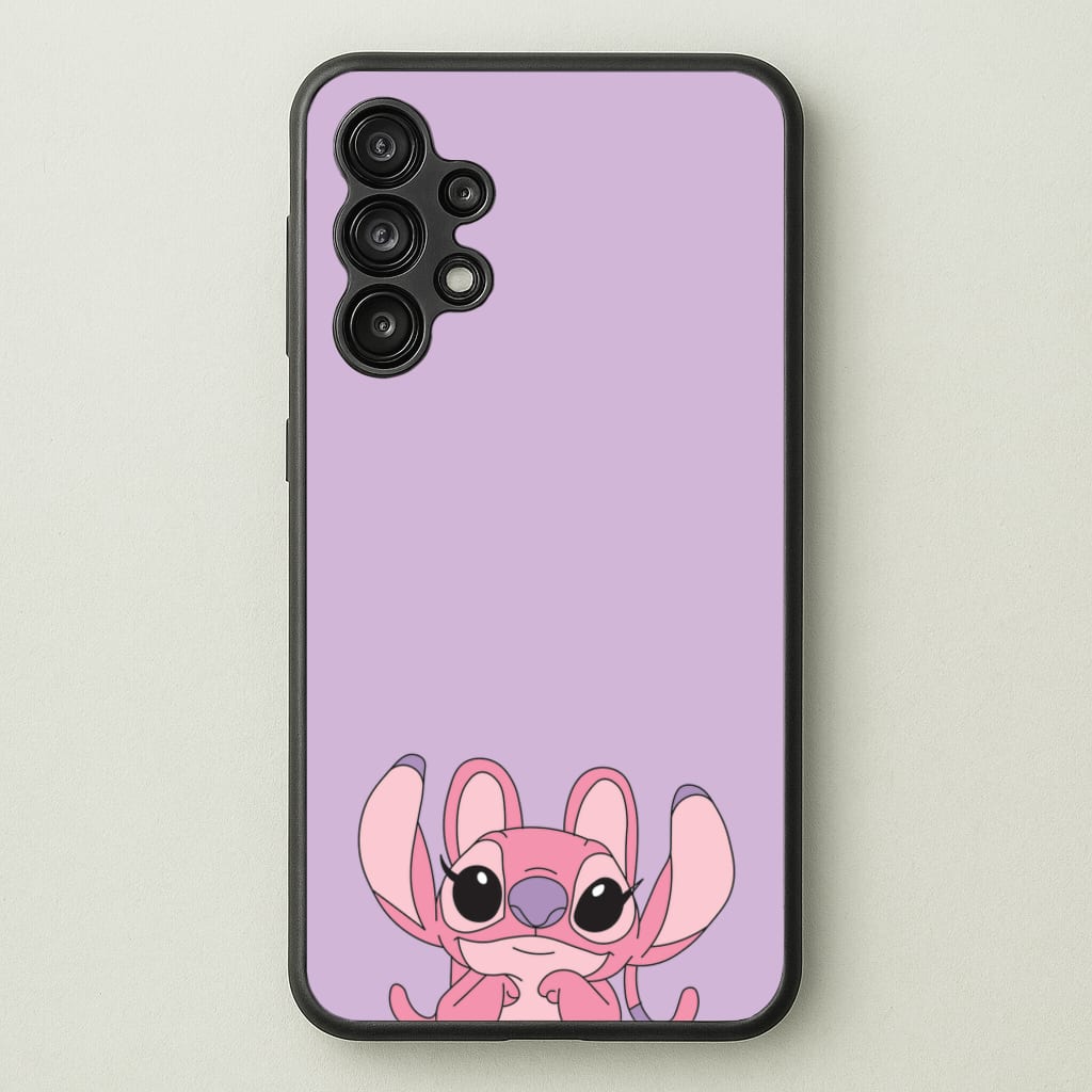 Gazing - Pink Alien  - Angel Stitch Phone Case for Galaxy A13