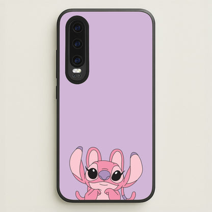 Gazing - Pink Alien  - Angel Stitch Phone Case for Huawei P30
