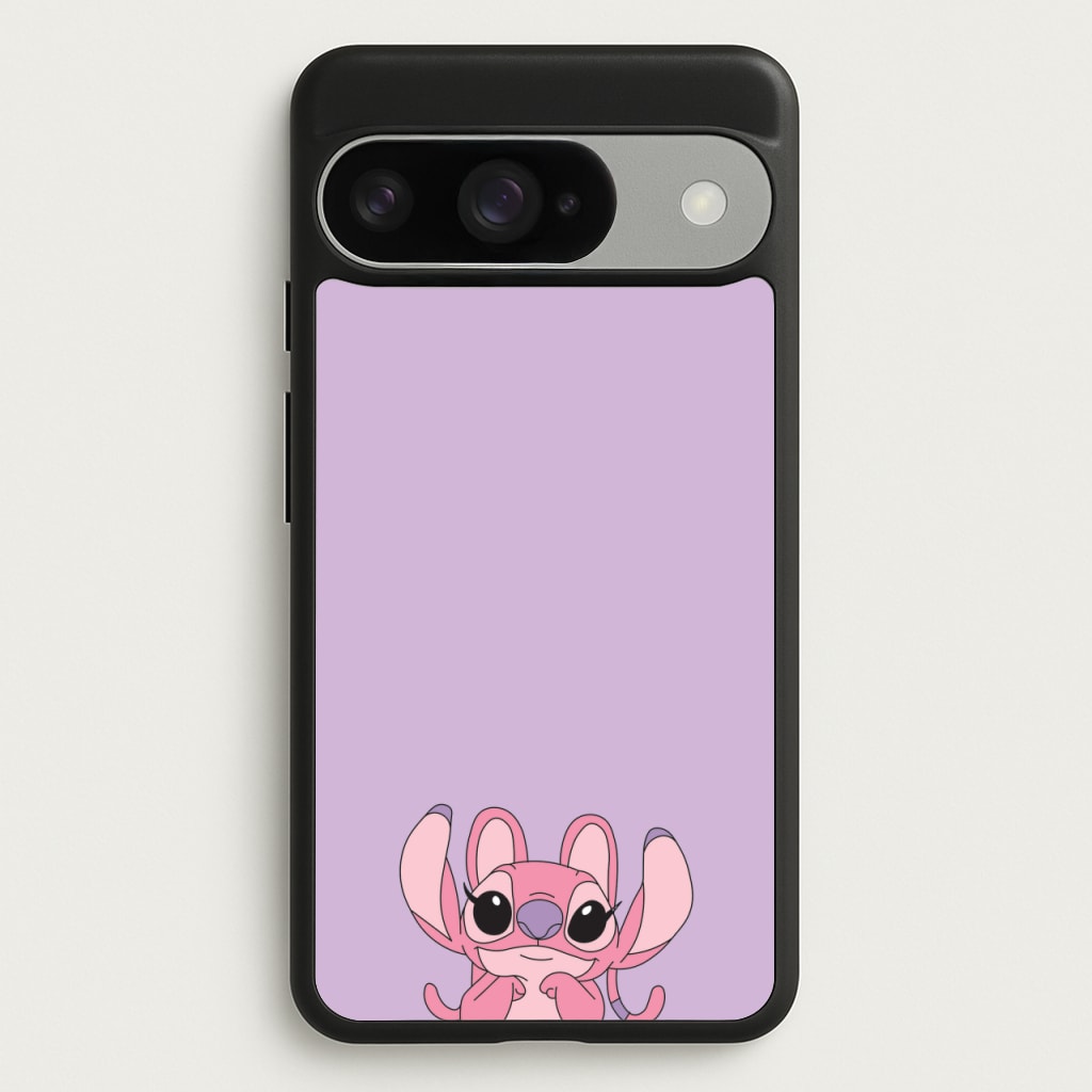 Gazing - Pink Alien Phone Case for Google Pixel 10 / 10 Pro