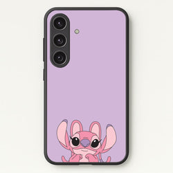 Gazing - Pink Alien  - Angel Stitch Phone Case for Galaxy S24 Plus