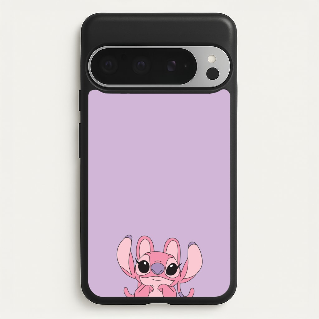 Gazing - Pink Alien  - Angel Stitch Phone Case for Google Pixel 9 Pro XL
