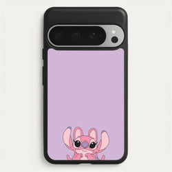 Gazing - Pink Alien  - Angel Stitch Phone Case for Google Pixel 9 Pro XL