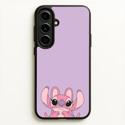 Gazing - Pink Alien  - Angel Stitch Phone Case for Galaxy A56