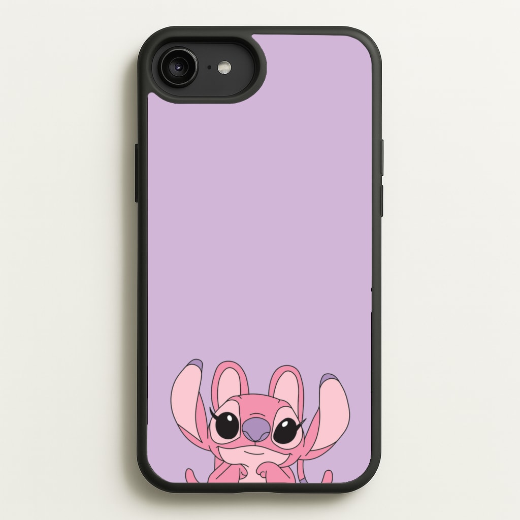 Gazing - Pink Alien  - Angel Stitch Phone Case for iPhone 6 Plus / 7 Plus / 8 Plus