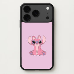 Sitting Down - Pink Alien Phone Case for iPhone 17 Pro Max