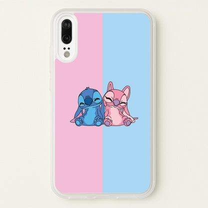 Best Friends - Pink Alien  - Angel Stitch Phone Case for Huawei P20