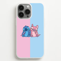 Best Friends - Pink Alien  - Angel Stitch Phone Case for iPhone 13 Pro Max