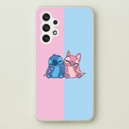 Best Friends - Pink Alien  - Angel Stitch Phone Case for Galaxy A13