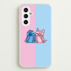 Best Friends - Pink Alien  - Angel Stitch Phone Case for Galaxy A14