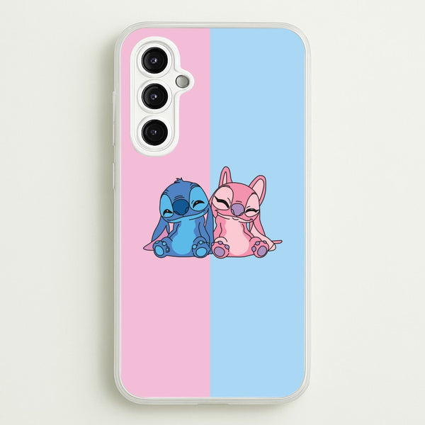 Best Friends - Pink Alien  - Angel Stitch Phone Case for Galaxy A14