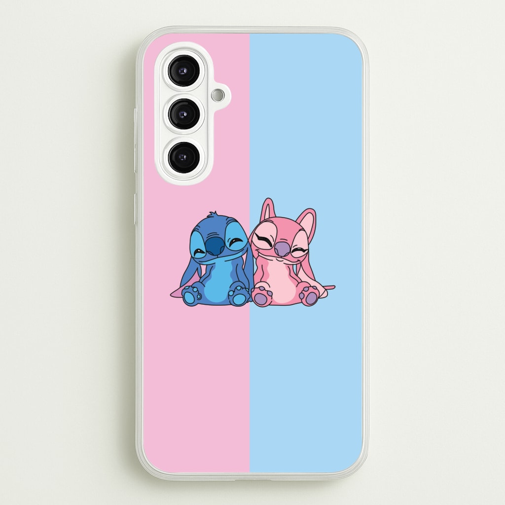 Best Friends - Pink Alien  - Angel Stitch Phone Case for Galaxy A16