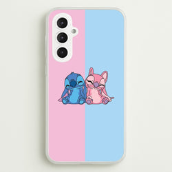 Best Friends - Pink Alien  - Angel Stitch Phone Case for Galaxy S23FE