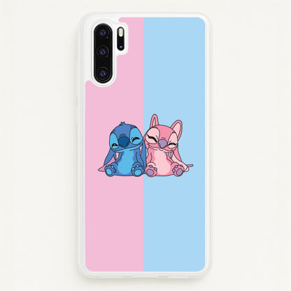 Best Friends - Pink Alien  - Angel Stitch Phone Case for Huawei P30 Pro